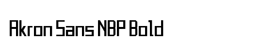 Akron Serif NBP