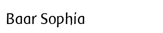 Sophia Script