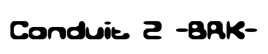 Conduit 2 Italics (BRK)