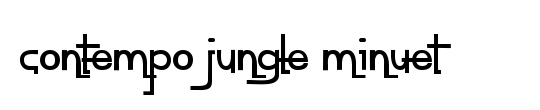 contempo jungle minuet