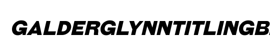 Galderglynn Titling