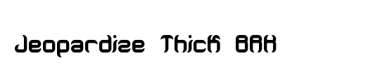 Yaahowu Thick Italic