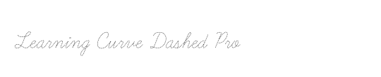 Dashed Italic Sample