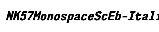 NK57 Monospace