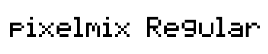 pixelmix bold