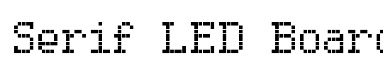 Serif LED Board-7