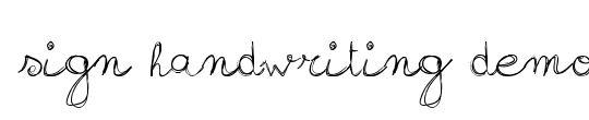 sign-handwriting_demo-version