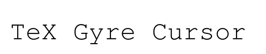 TeX Gyre Adventor