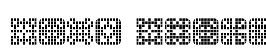 DemonCubicBlockFont Tile