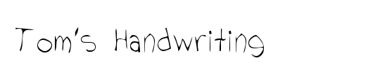 Pixelized Handwriting