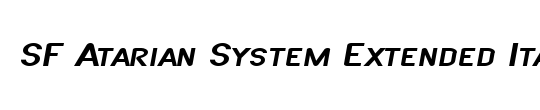 SF Atarian System