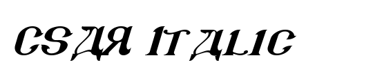 csar italic