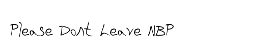 Please Dont Leave NBP