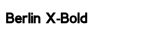 Berlin XBold