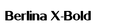 Berlina X-Bold