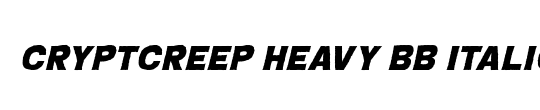 CooperCnd-Heavy-Italic