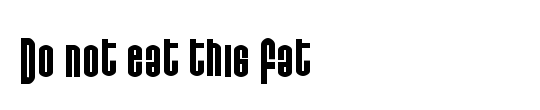 Do not eat this Fat