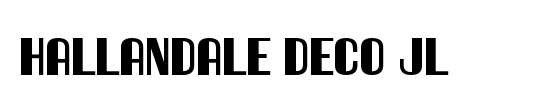 Hallandale Italic JL