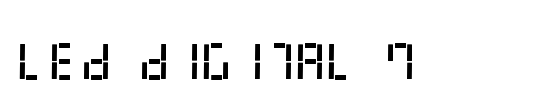 Serif Dot Digital-7