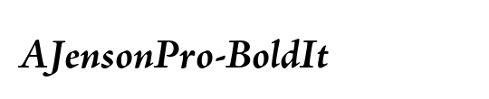 Bodoni Svntytwo ITC Std