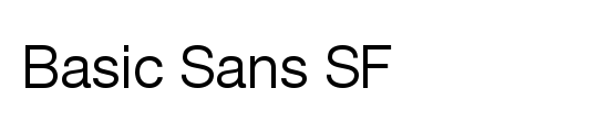 Basic Sans SF