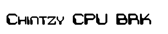 Chintzy CPU (BRK)