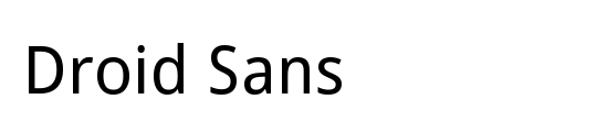 Droid Sans Mono