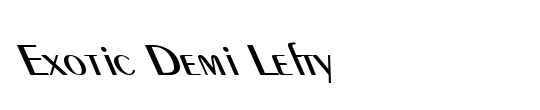 Fox Script Lefty