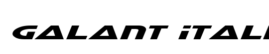 Galant Condensed