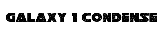 Galaxy 1 Condensed Italic