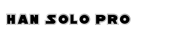 Han Solo Condensed Italic