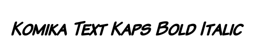 Komika Text Kaps