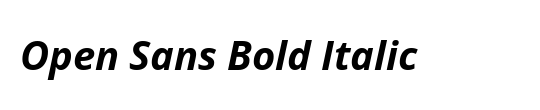 Open Sans Semibold