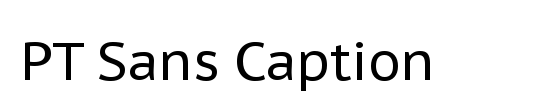 PT Serif Caption