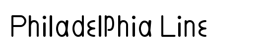 Philadelphia LineBold Aligned