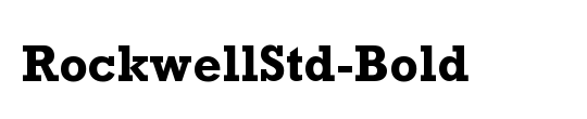 Rockwell Std Condensed