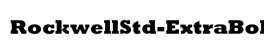 Rockwell Std Condensed