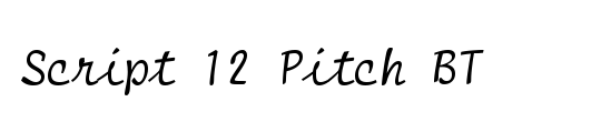 Script 12 Pitch