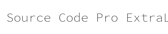 Source Code Pro Medium