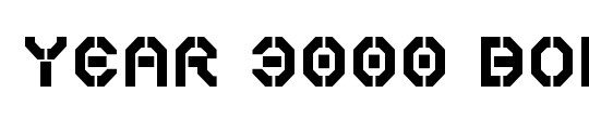 Year 3000 Expanded Italic