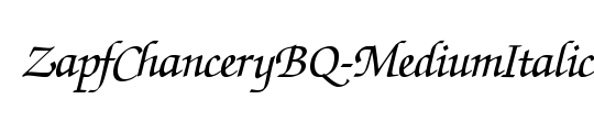 ZapfChanceryBQ-MediumItalic