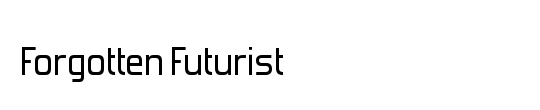 Futurist Fixed-width