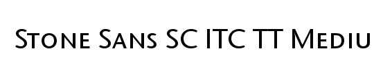 ITC Stone Sans Std