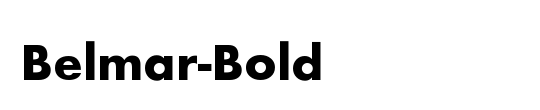 Belmar-Bold