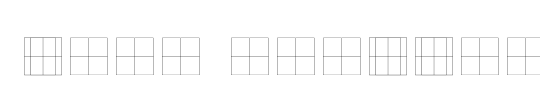 Koch Quadrat Outlines