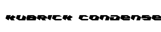 Kubrick Pro Condensed