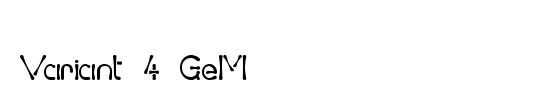 Variant 4 GeM