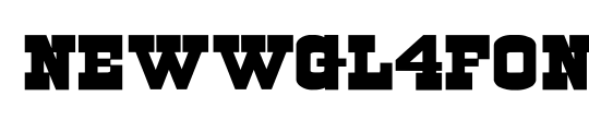 NewWGL4Font