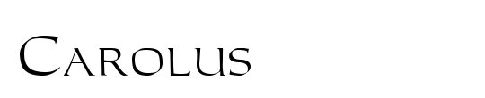 Carolus-Italic