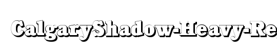 CalgaryShadow-Medium